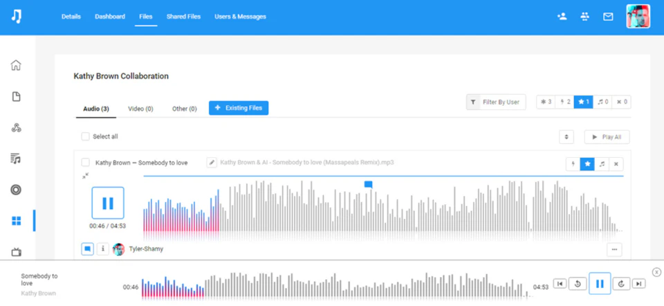 screenshot of Music Gateway